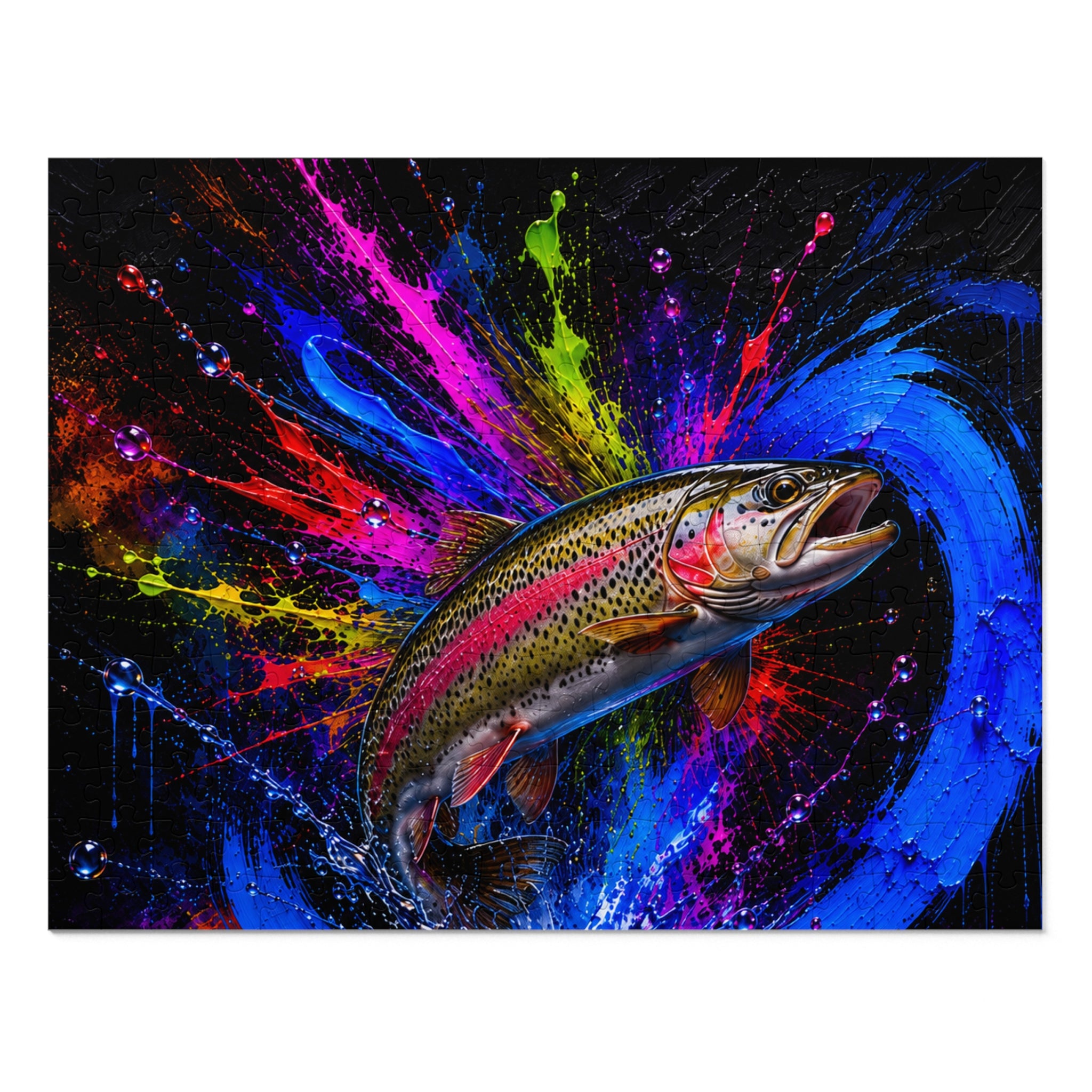 Rainbow Trout Jigsaw Puzzle | Trucha — Trout Series | Pescador Collection