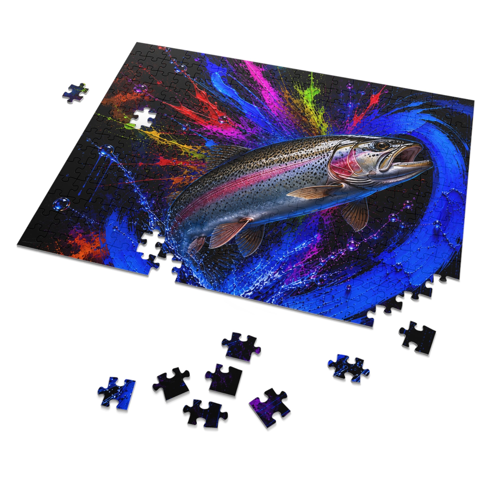 Brook Trout Jigsaw Puzzle | Trucha — Trout Series | Pescador Collection