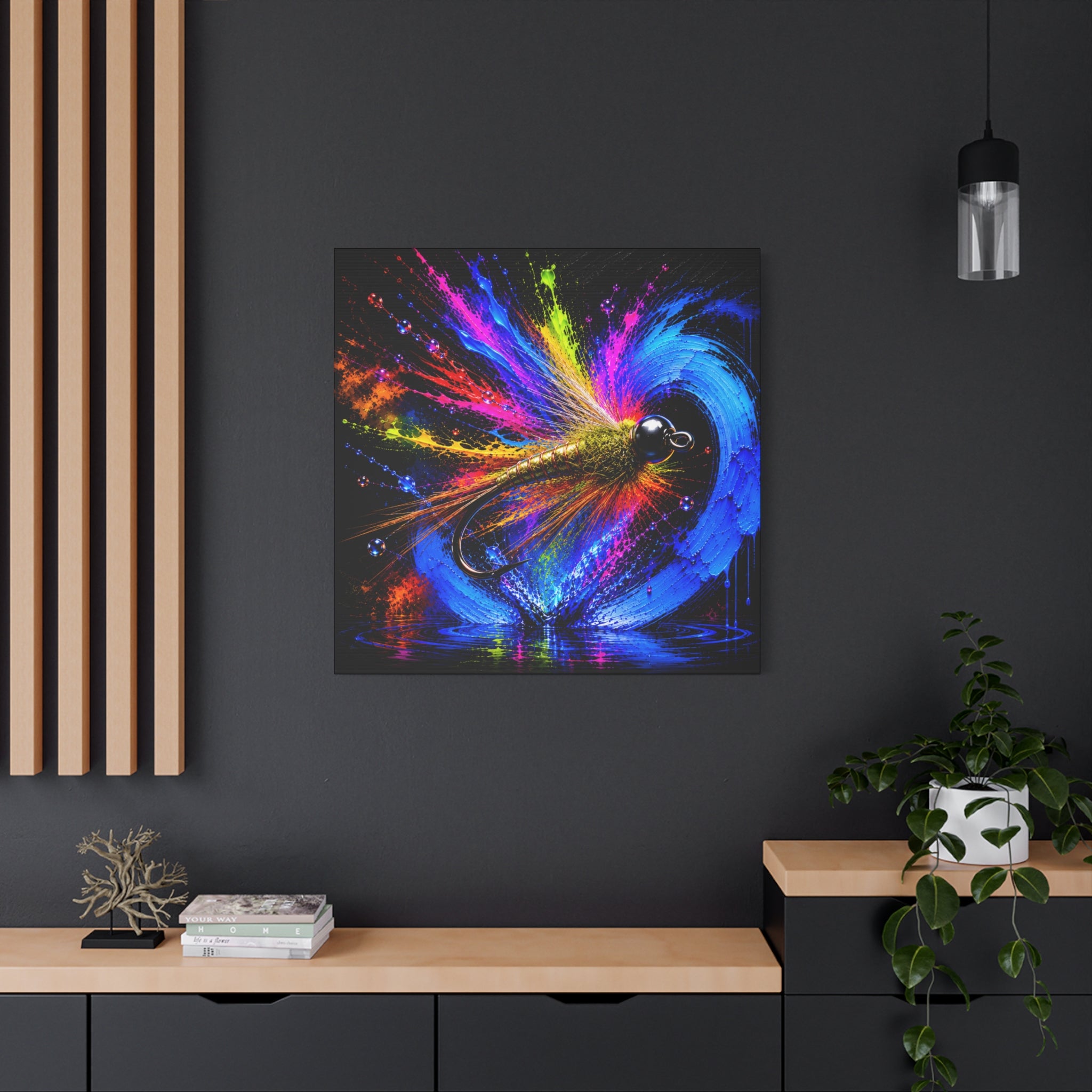 Gold Ribbed Hare's Ear Canvas | Ninfa — Nymph | Pescador