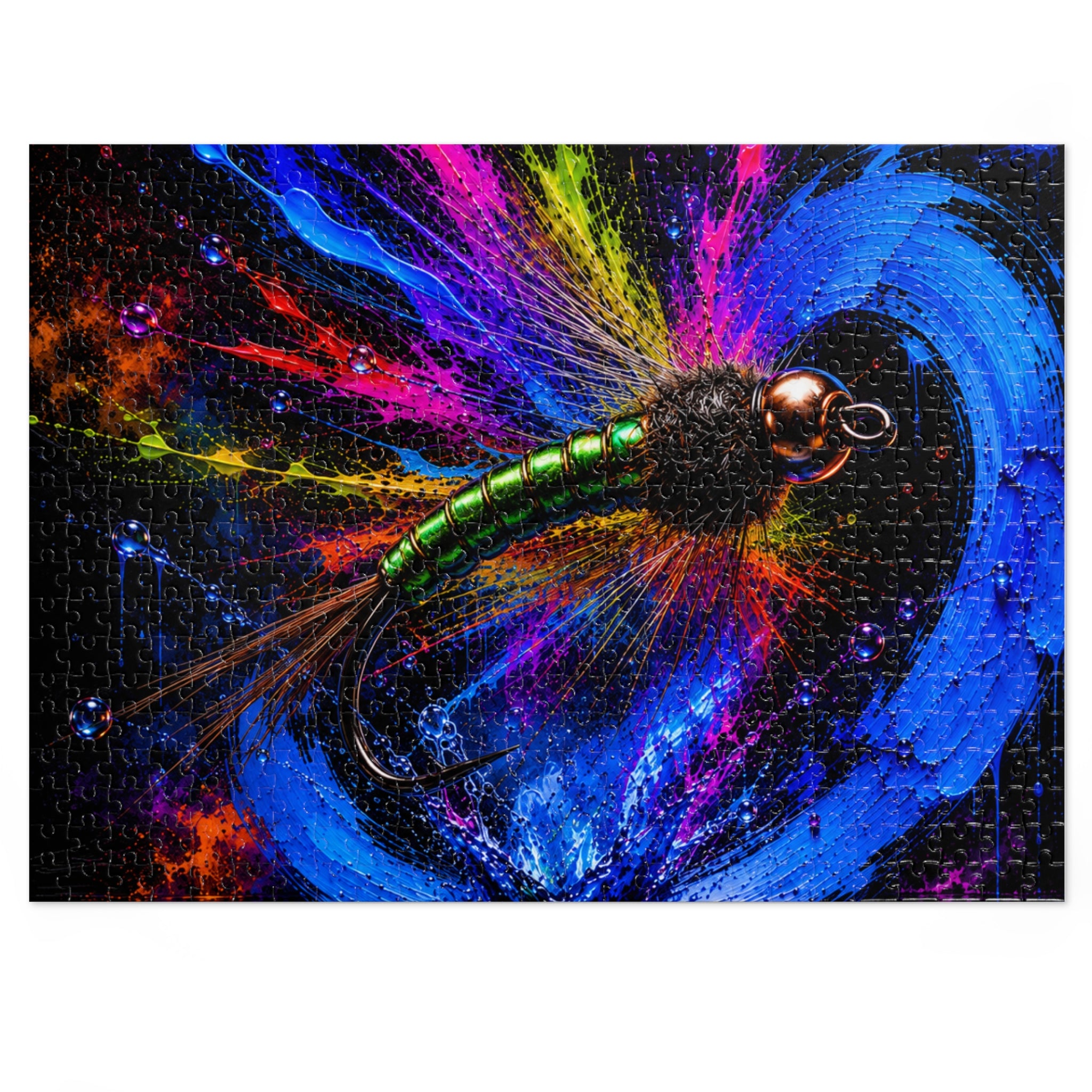 Copper John - Green Jigsaw Puzzle | Ninfa — Nymph | Pescador Collection