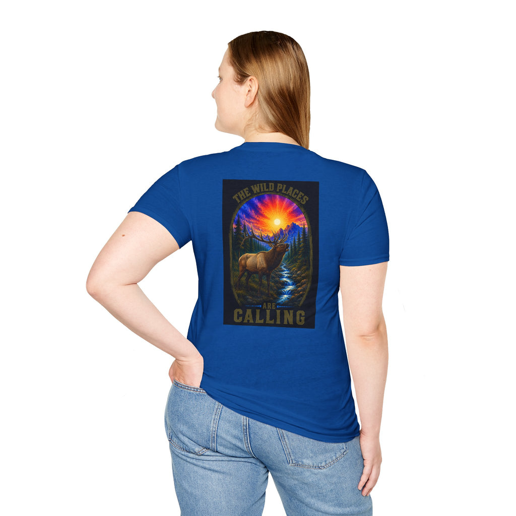 Wild Places Elk - T-Shirt