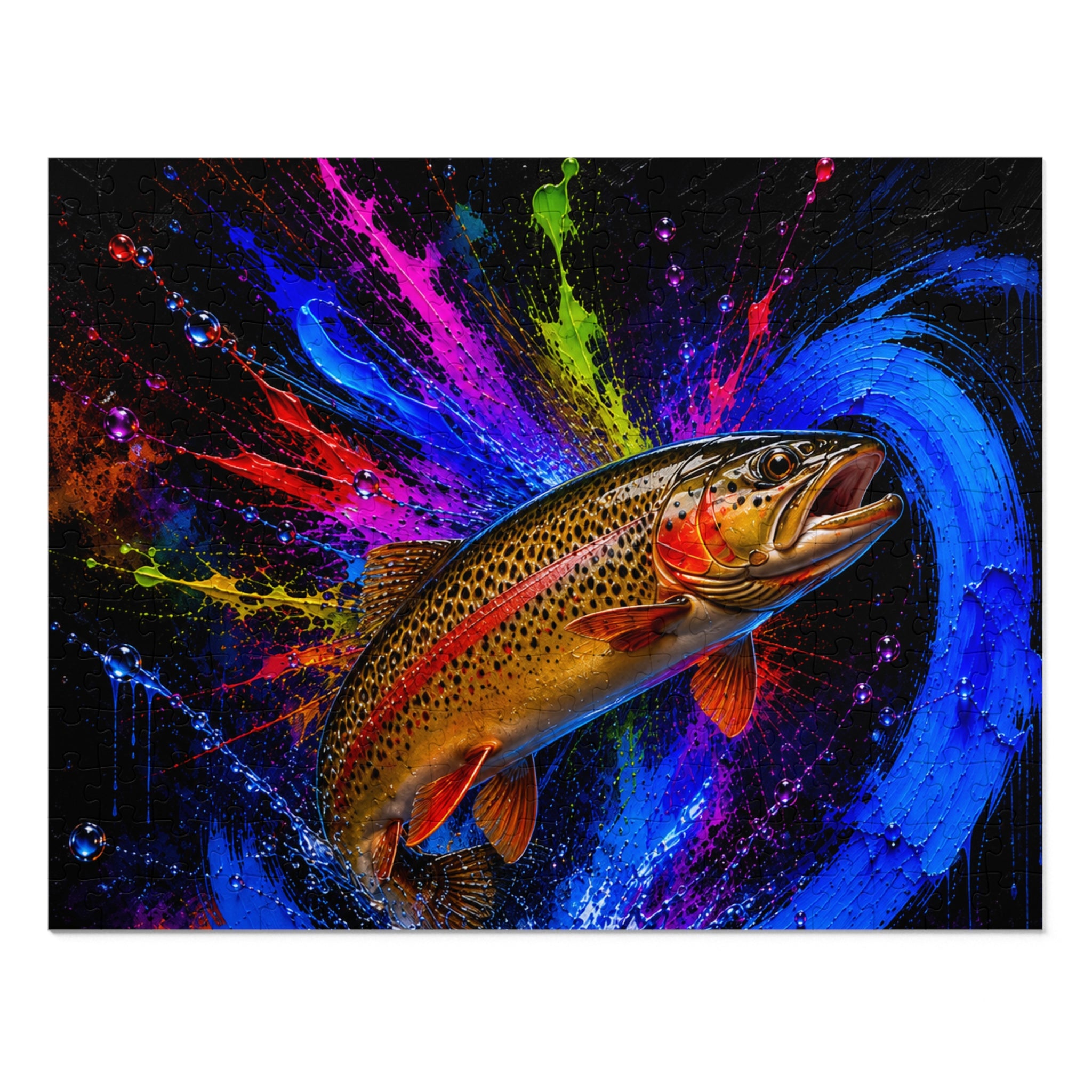 Coastal Cutthroat Trout Jigsaw Puzzle | Trucha — Trout Series | Pescador Collection