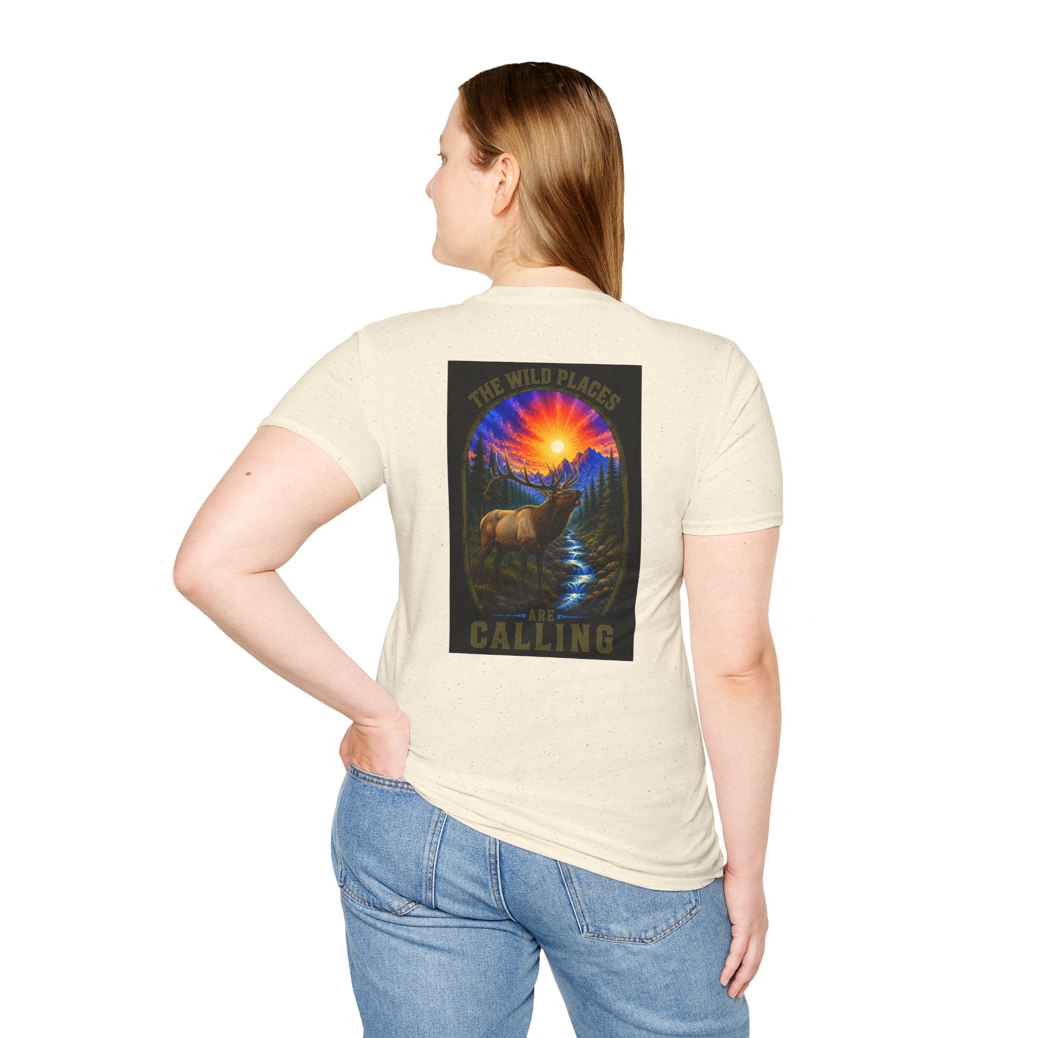 Wild Places Elk - T-Shirt