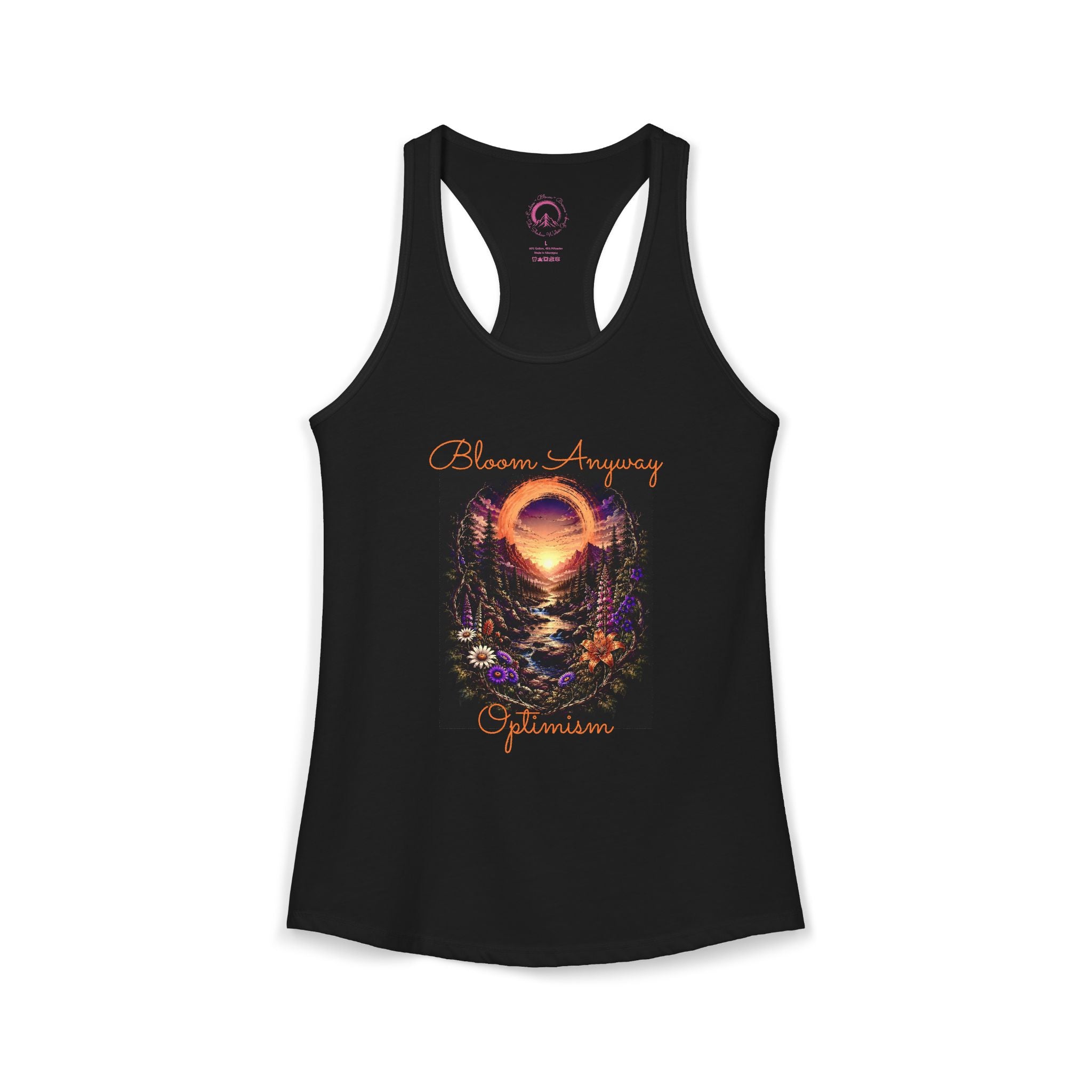 Optimism Racerback Tank | Nightshade | Wild Bloom