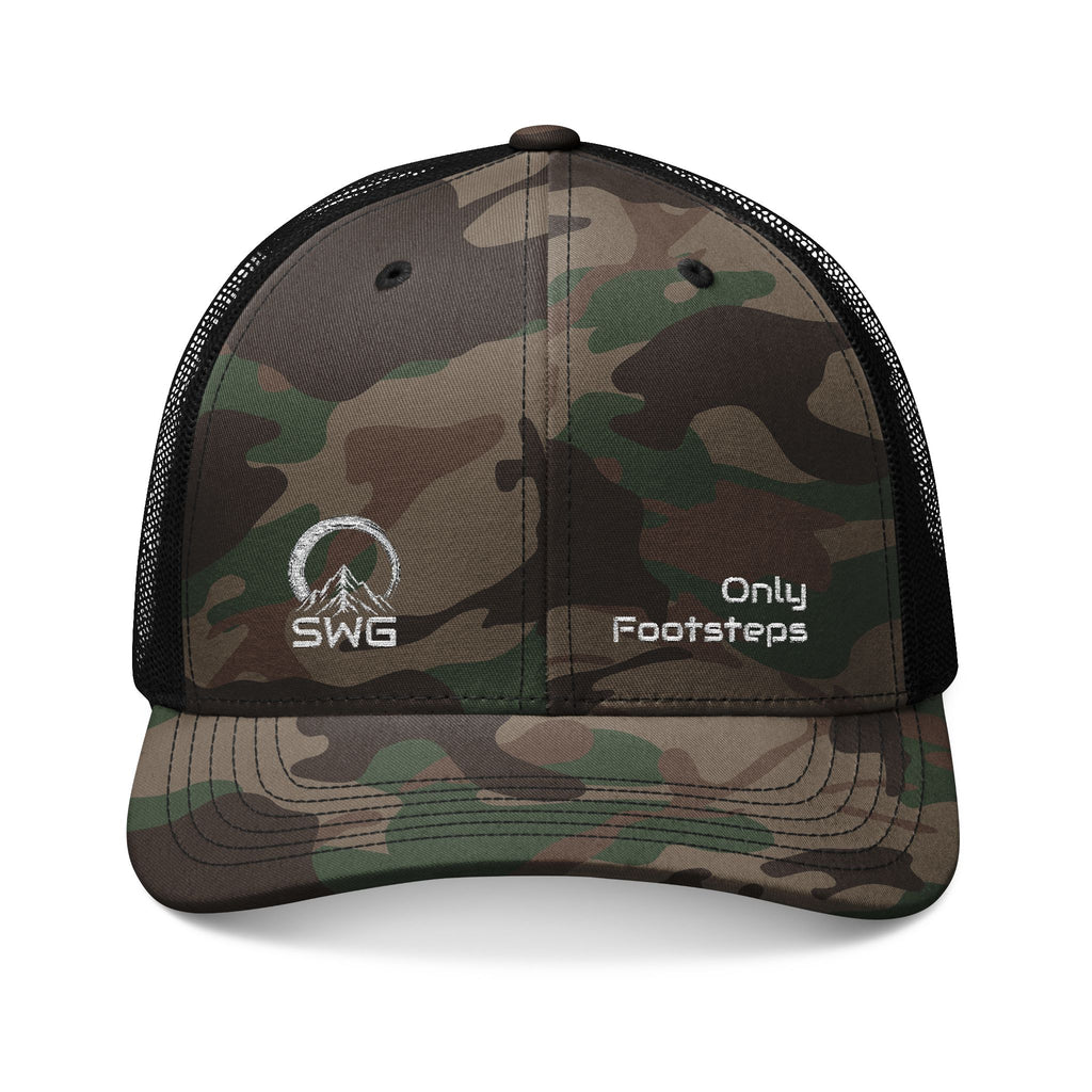 Open Ensō Logo WHT - Camo Hat