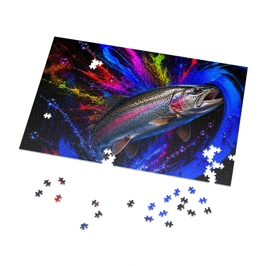 Steelhead Jigsaw Puzzle | Trucha — Trout Series | Pescador Collection