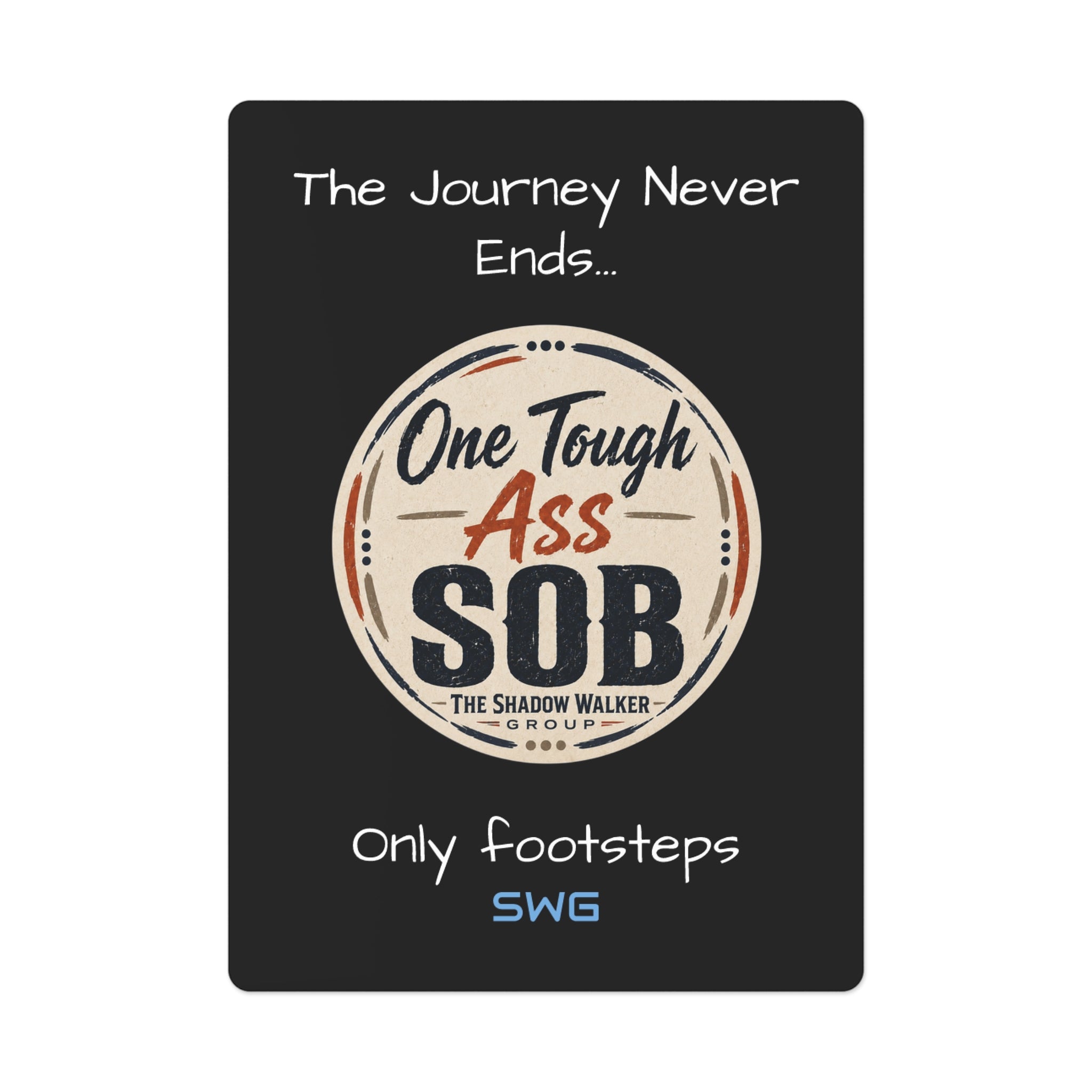 One Tough SOB Poker Cards