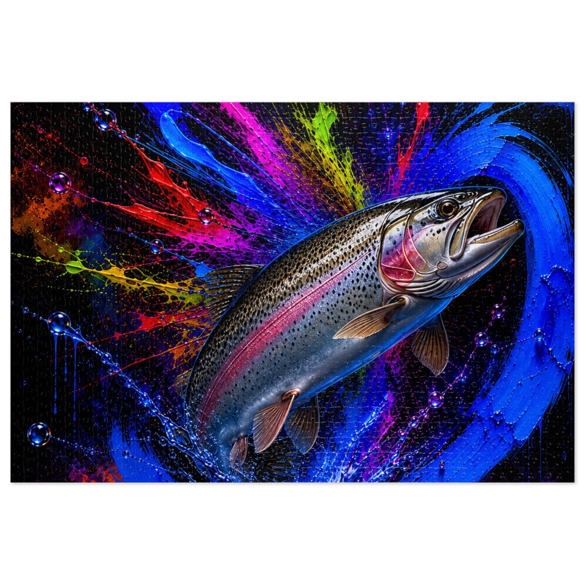 Steelhead Jigsaw Puzzle | Trucha — Trout Series | Pescador Collection