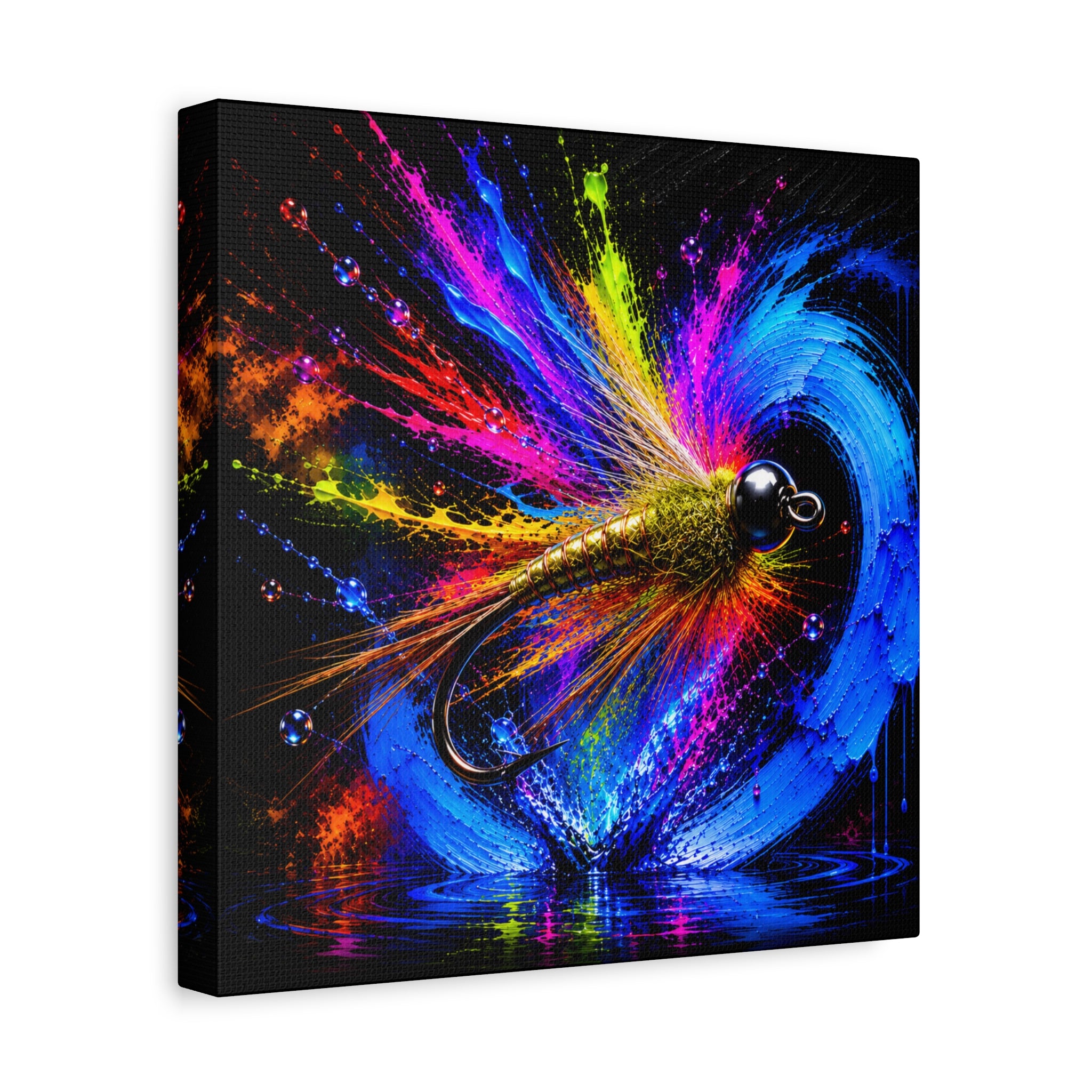 Gold Ribbed Hare's Ear Canvas | Ninfa — Nymph | Pescador