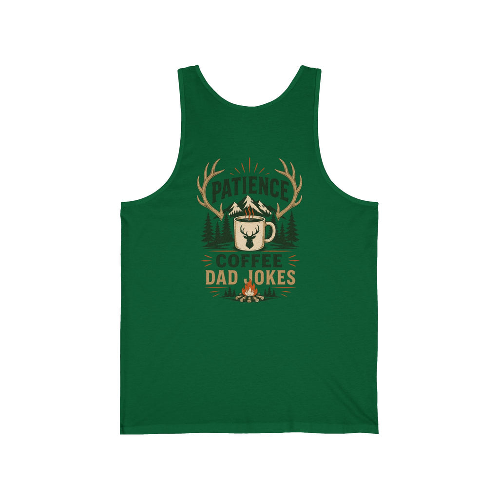 Dad Jokes and Patience - Tank Top