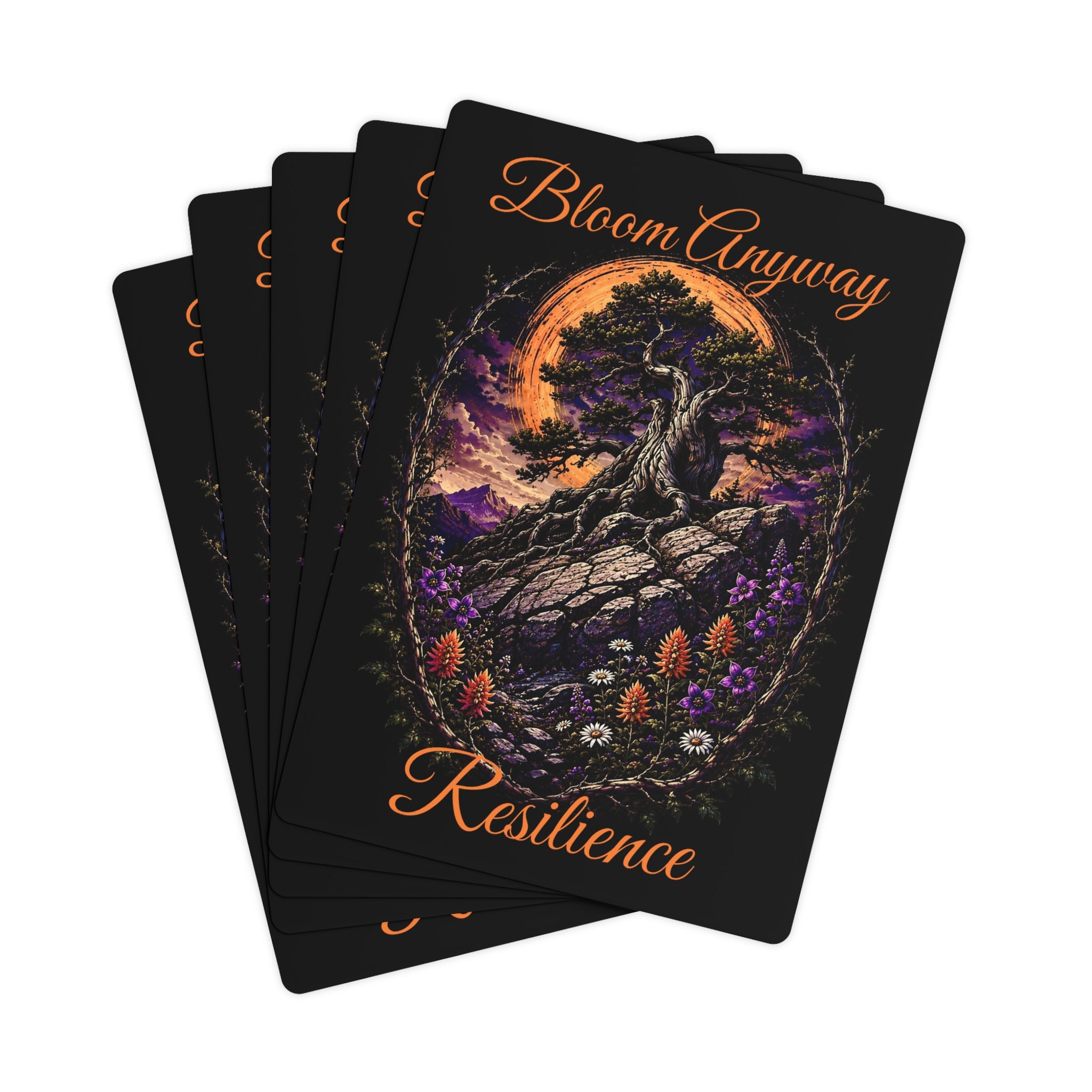 Resilience Poker Cards | Nightshade | Wild Bloom