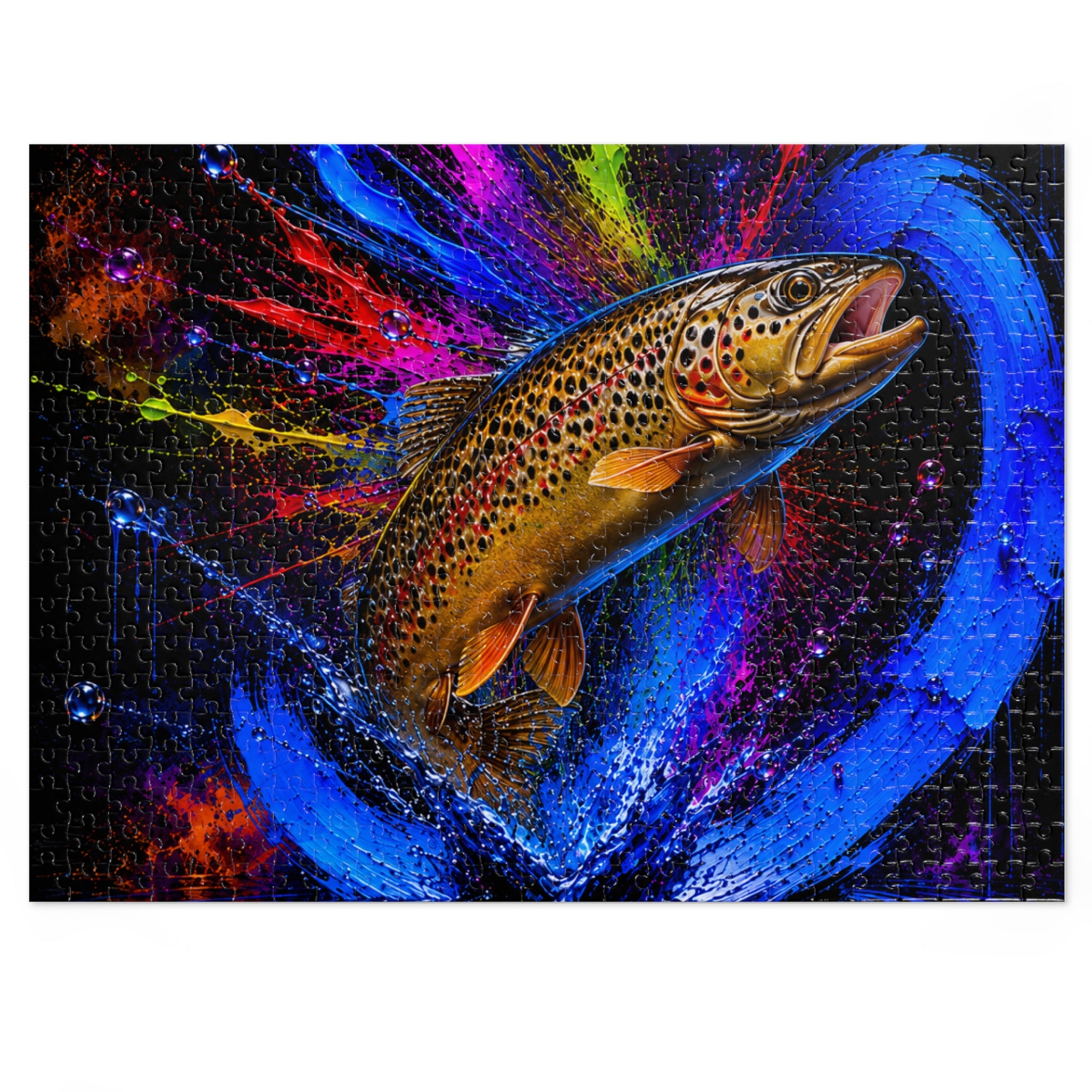 Brown Trout Jigsaw Puzzle | Trucha — Trout Series | Pescador Collection