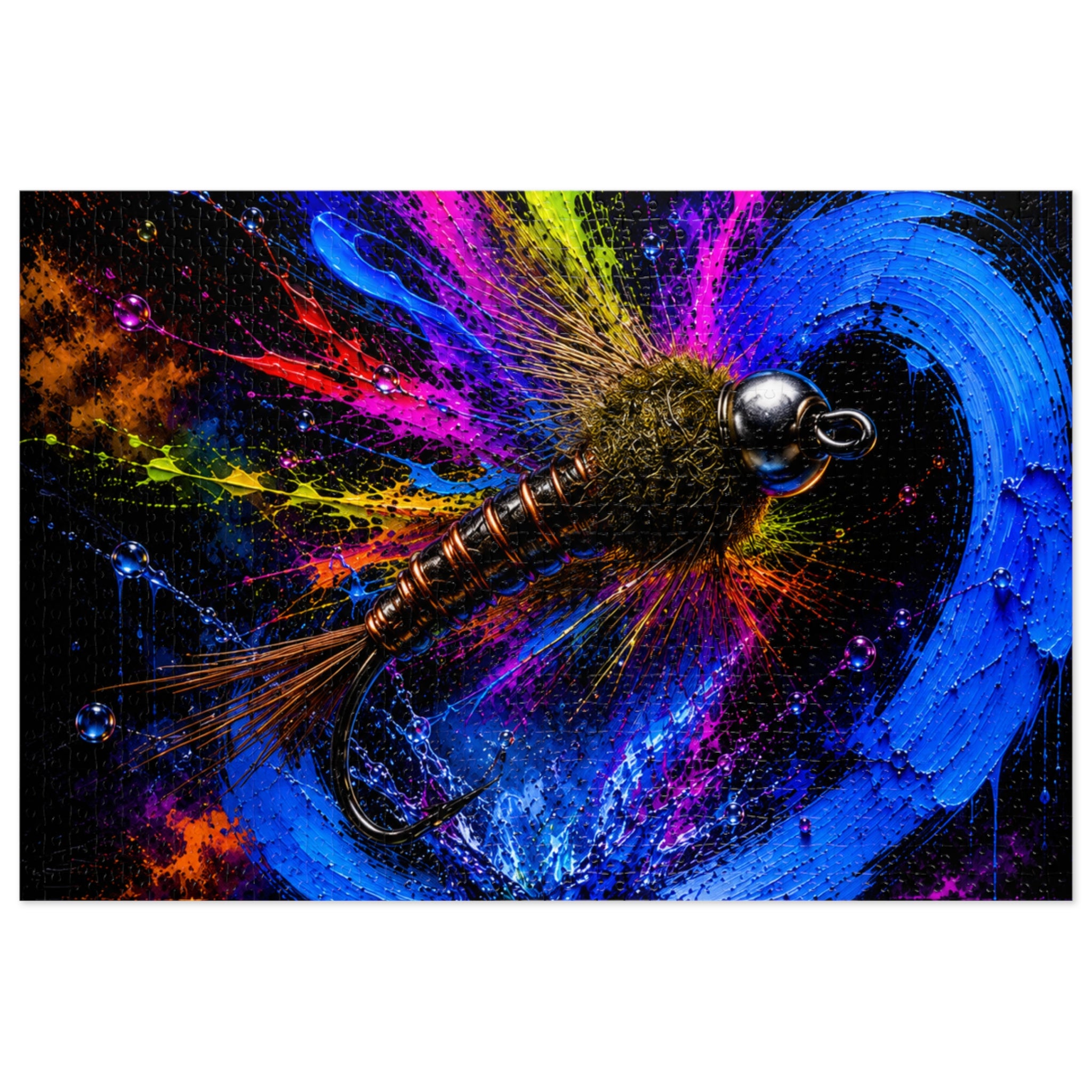 Pheasant Tail Jigsaw Puzzle | Ninfa — Nymph | Pescador Collection