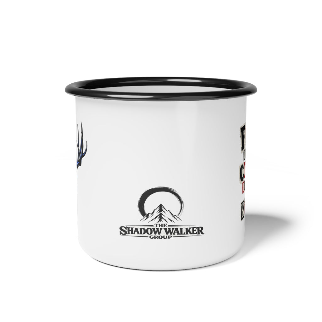 Coffee First Camp Mug - White