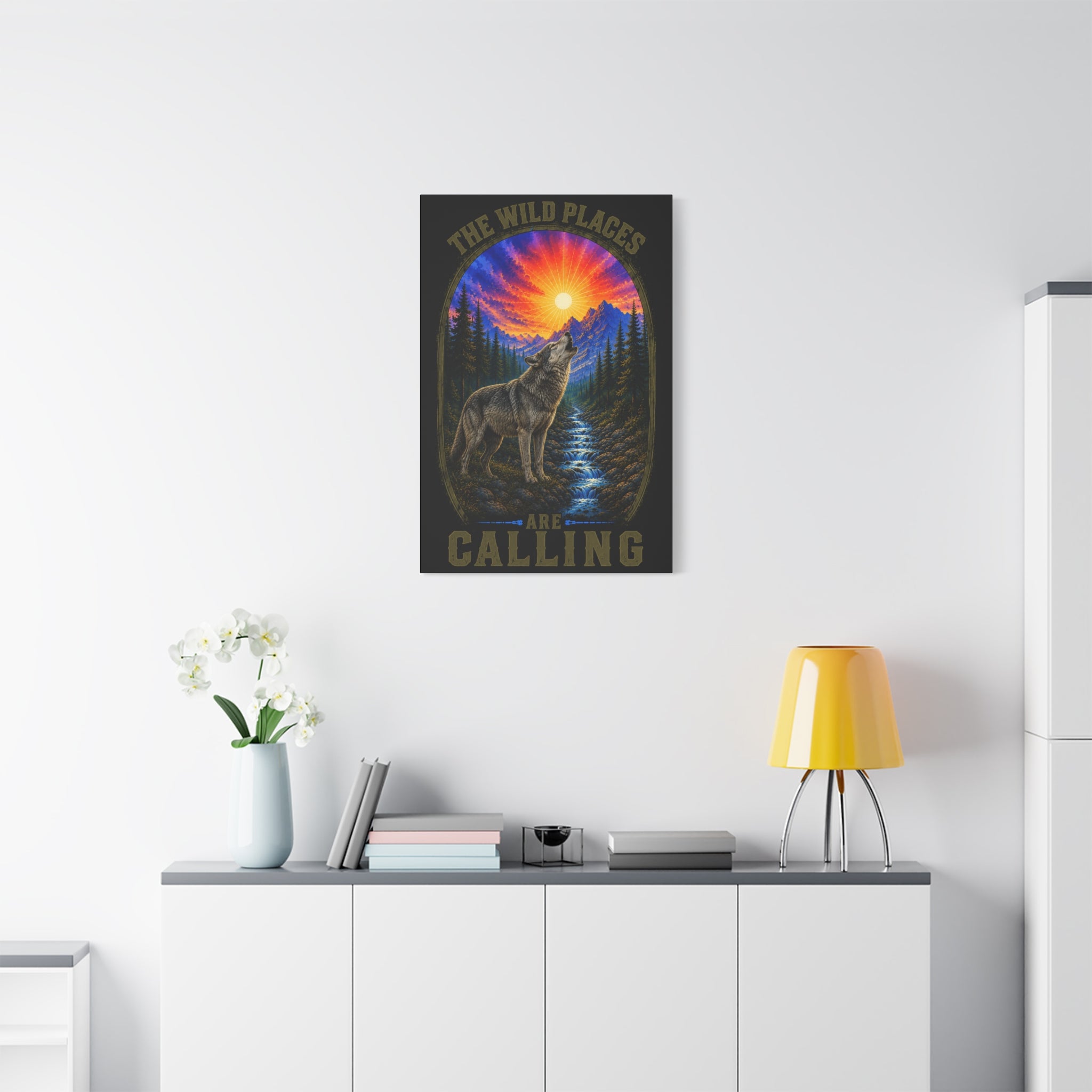Wild Places Wolf - Canvas 24x36