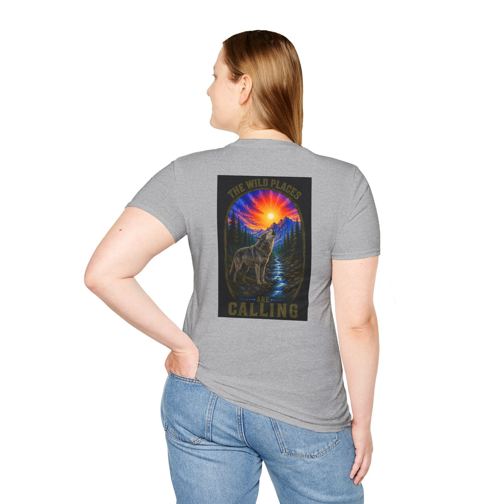 Wild Places Wolf - T-Shirt