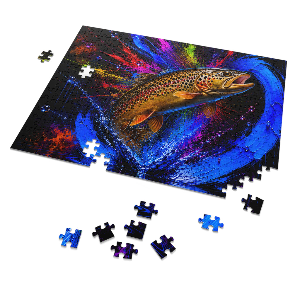 Brown Trout Jigsaw Puzzle | Trucha — Trout Series | Pescador Collection