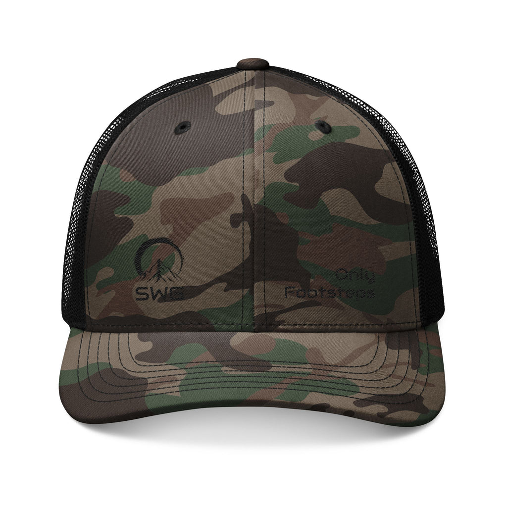 Open Ensō Logo BLK - Camo Hat