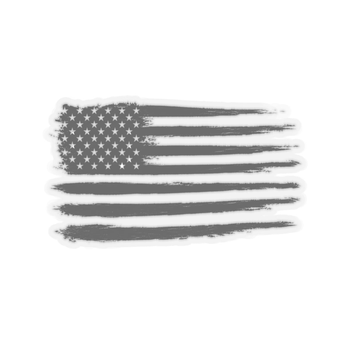 American Flag | Kiss-Cut Sticker