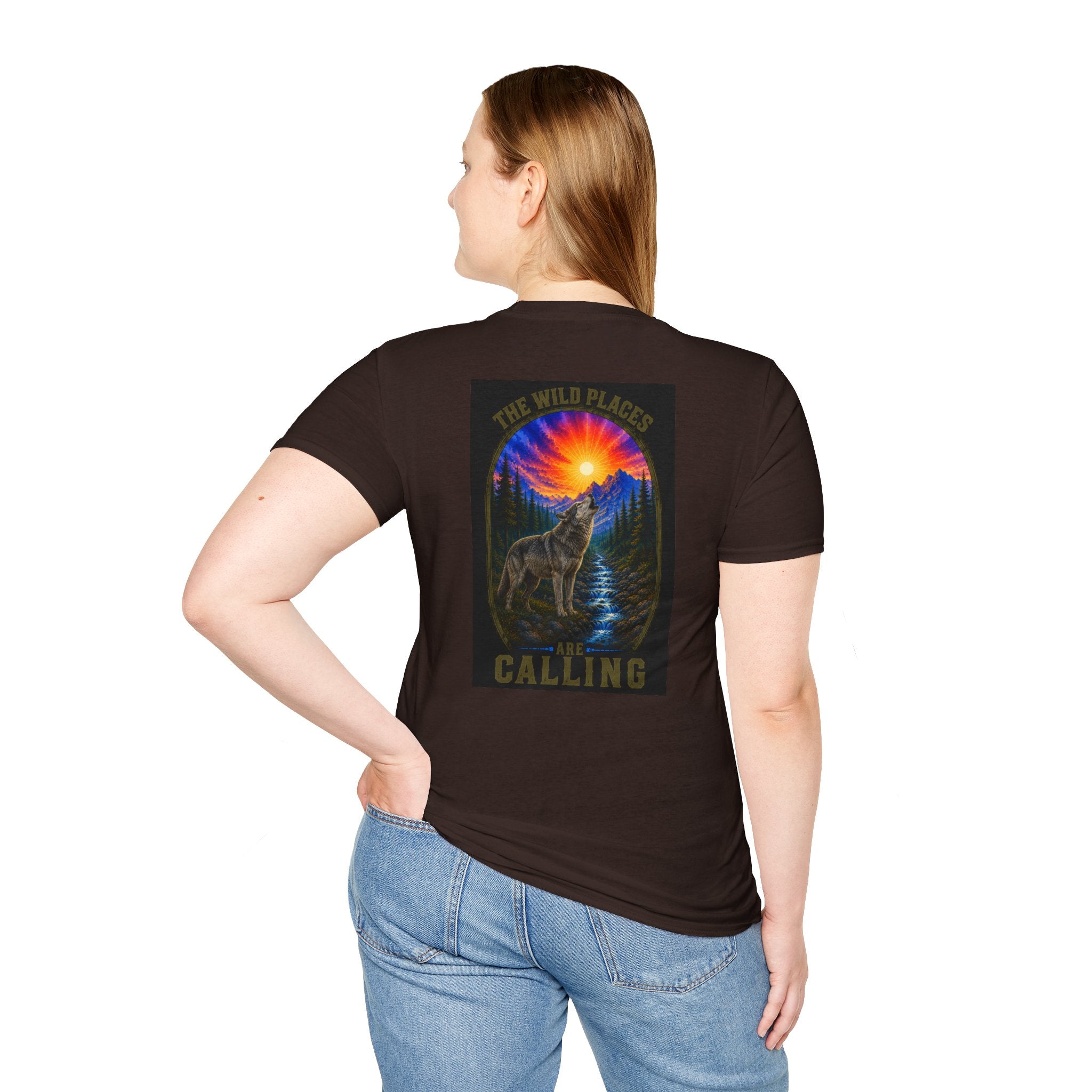 Wild Places Wolf - T-Shirt