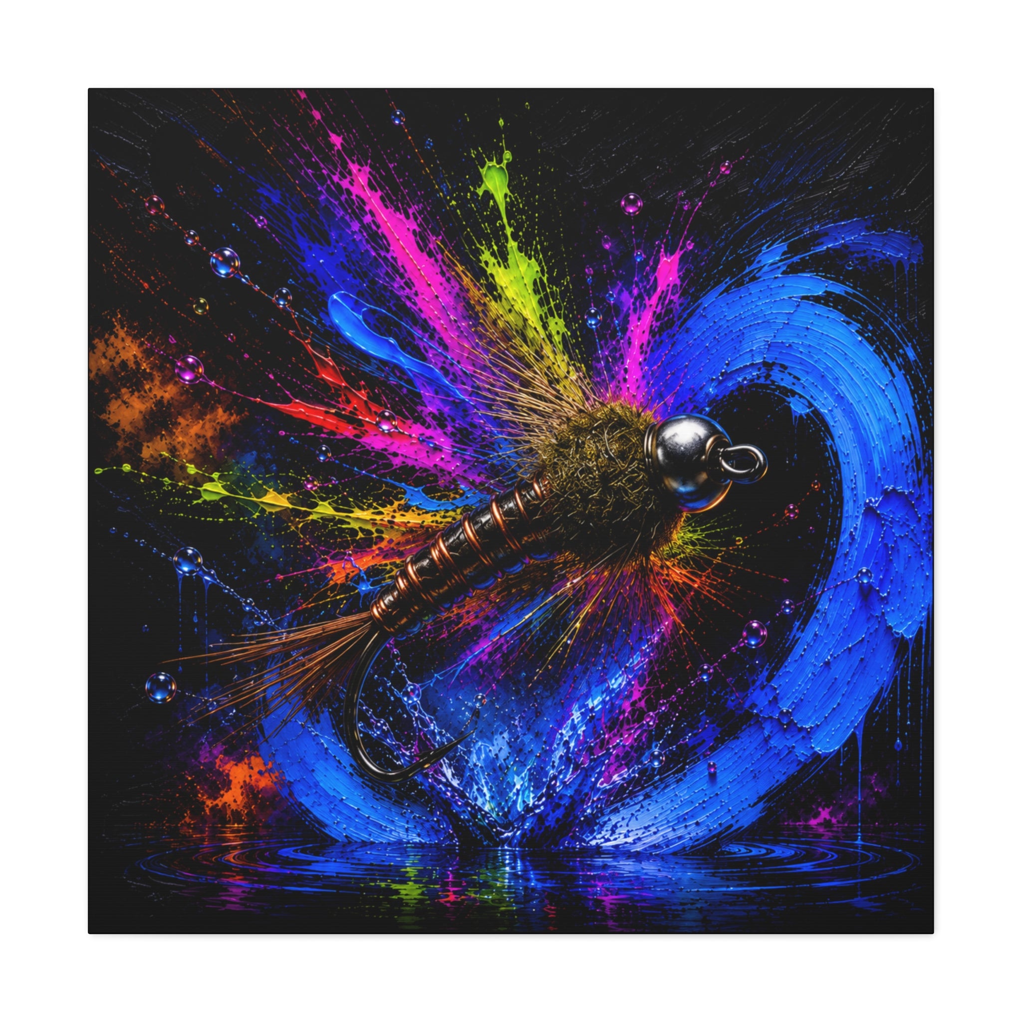 Pheasant Tail Canvas | Ninfa — Nymph | Pescador