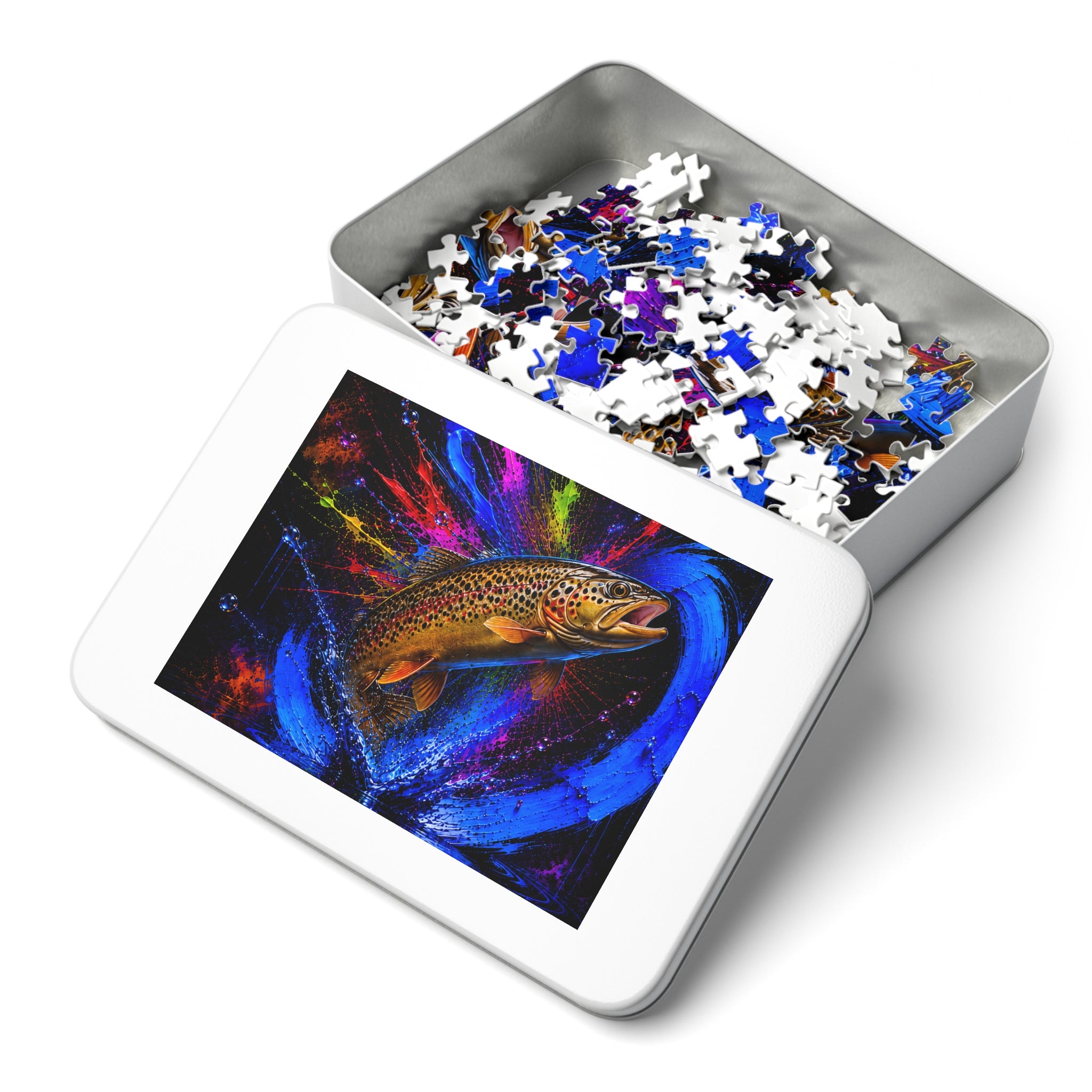 Brown Trout Jigsaw Puzzle | Trucha — Trout Series | Pescador Collection