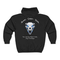 Blood. Sweat. Tears. | Bear Skull Full-Zip Hoodie