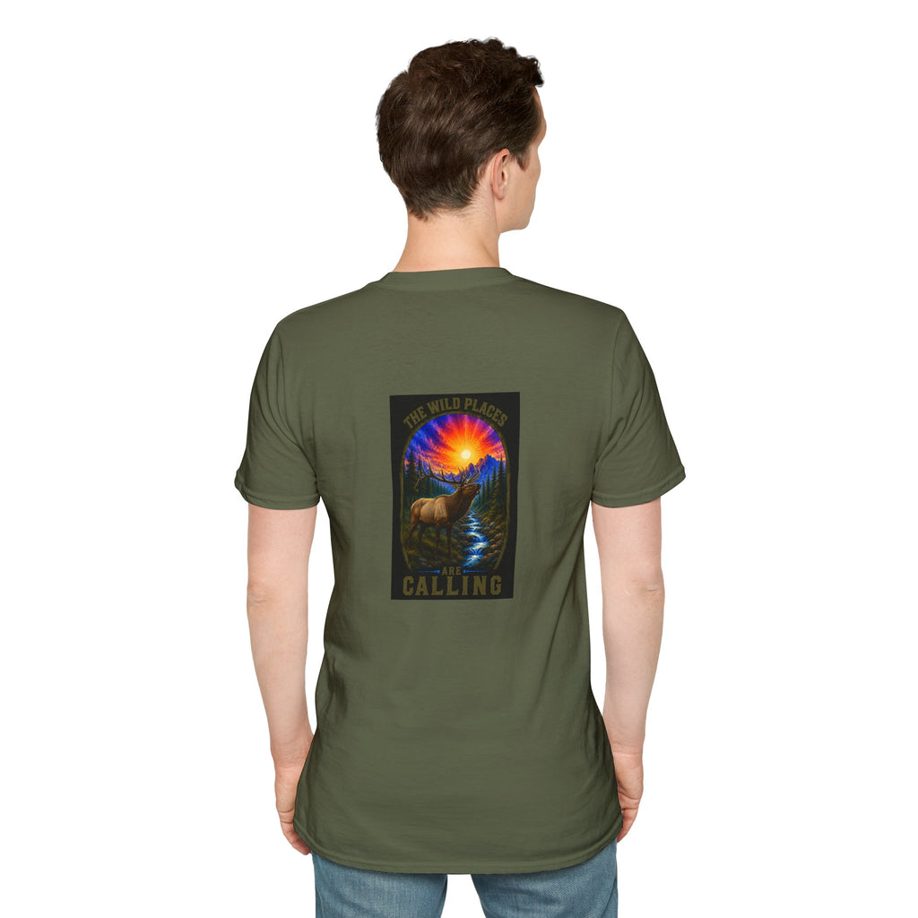 Wild Places Elk - T-Shirt