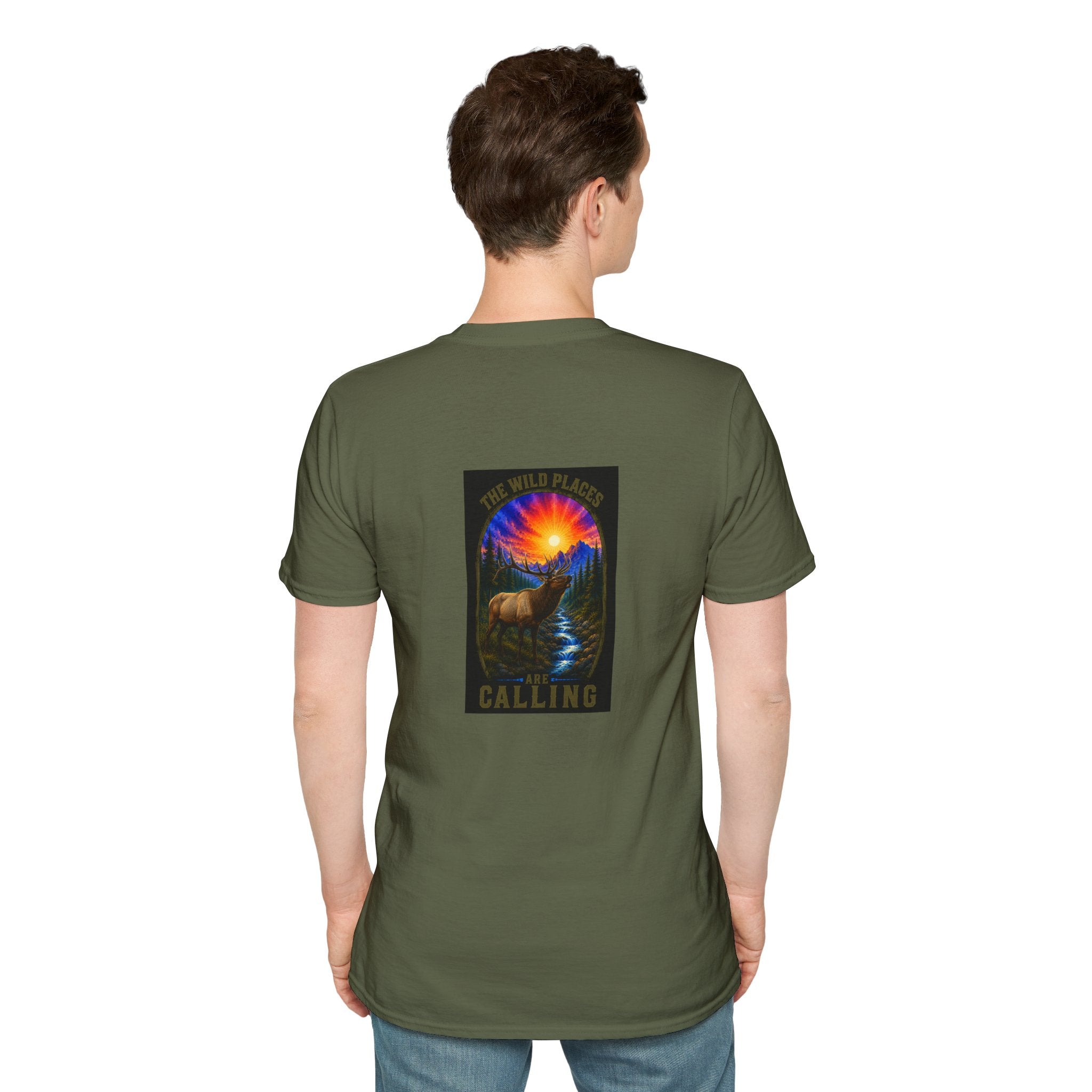 Wild Places Elk - T-Shirt