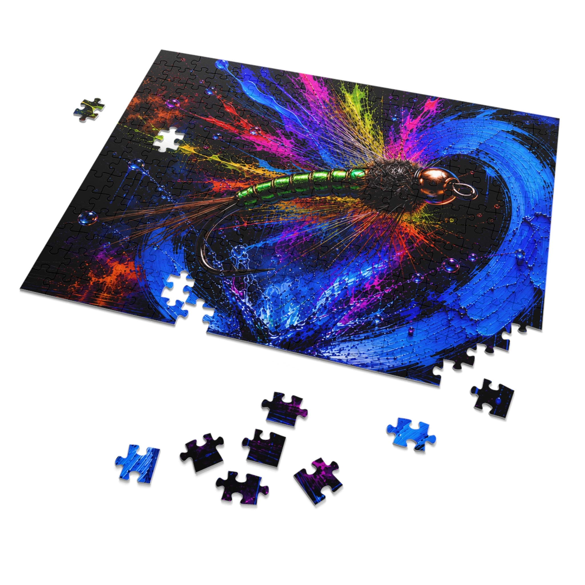 Copper John - Green Jigsaw Puzzle | Ninfa — Nymph | Pescador Collection
