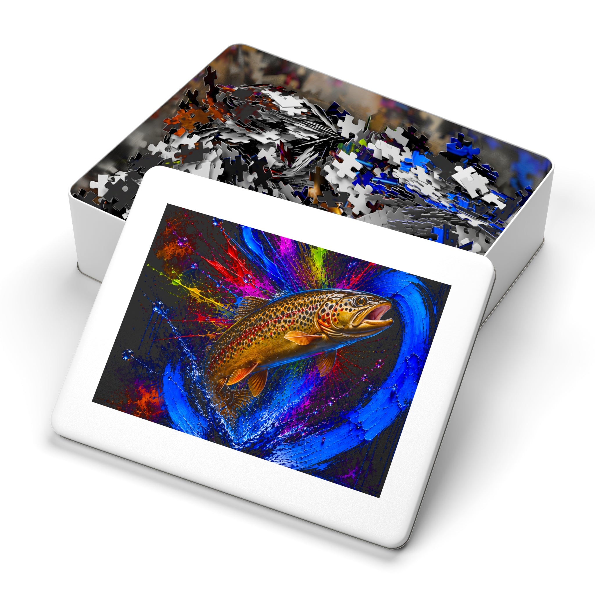 Brown Trout Jigsaw Puzzle | Trucha — Trout Series | Pescador Collection