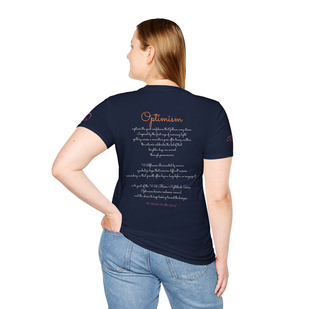Optimism T-shirt | Nightshade | Wild Bloom