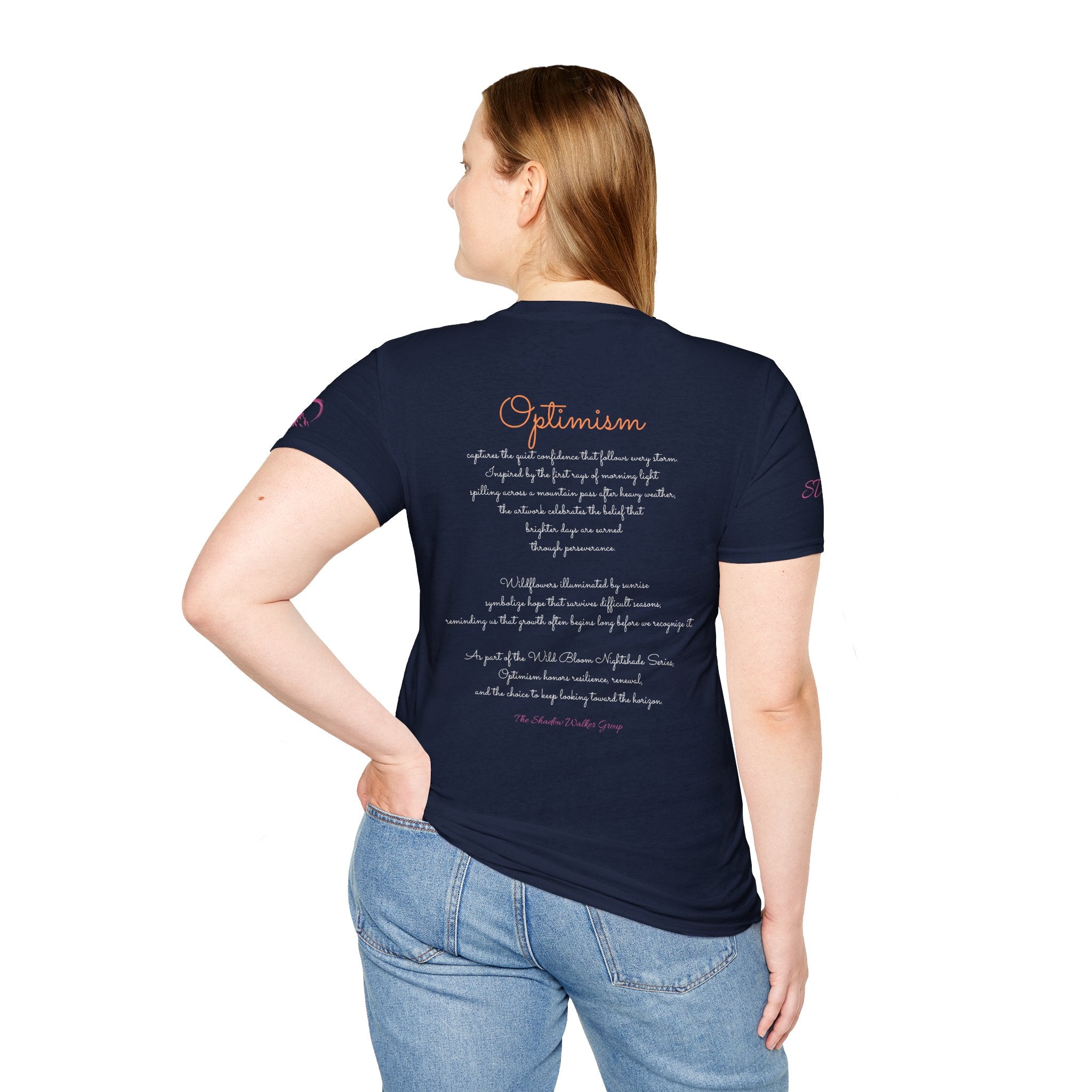 Optimism T-shirt | Nightshade | Wild Bloom