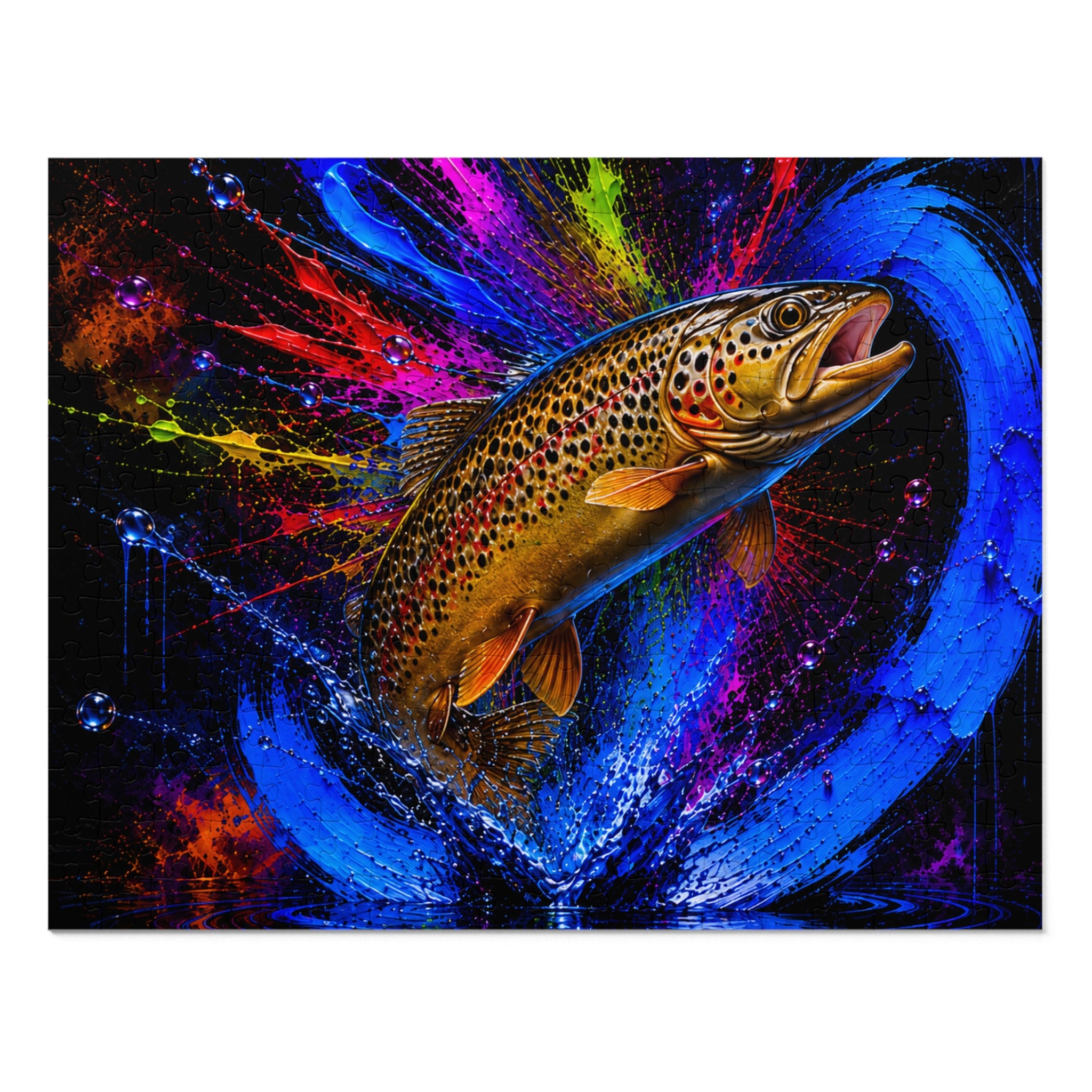 Brown Trout Jigsaw Puzzle | Trucha — Trout Series | Pescador Collection