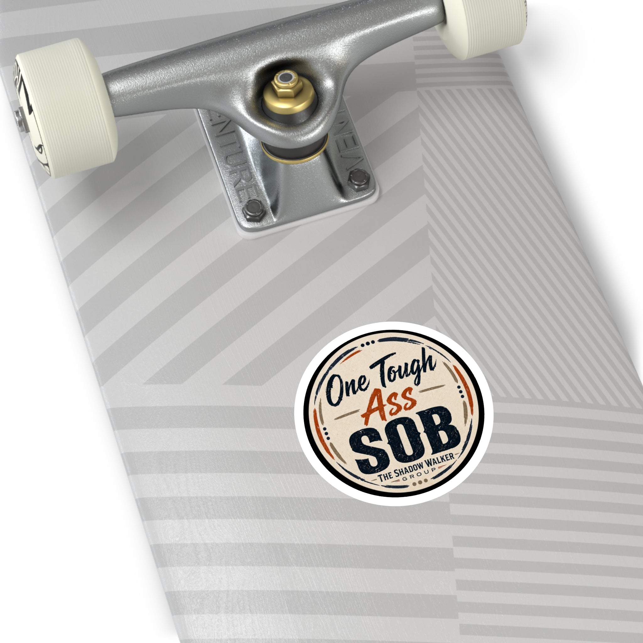 One Tough SOB Sticker | Tough, Retro Vinyl Kiss-Cut Sticker