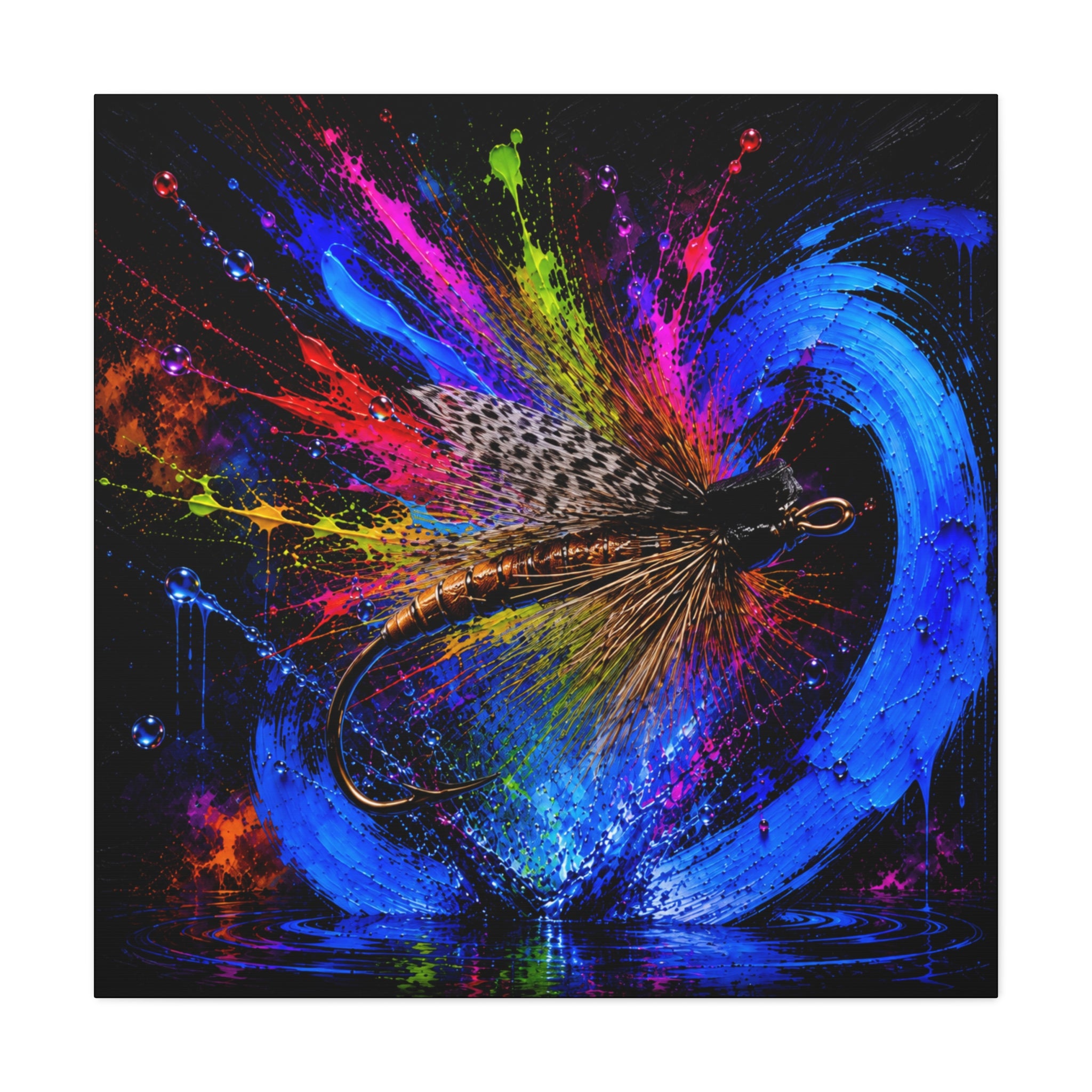 Rogue Stonefly Canvas | Mosca de Piedra — Stonefly | Pescador
