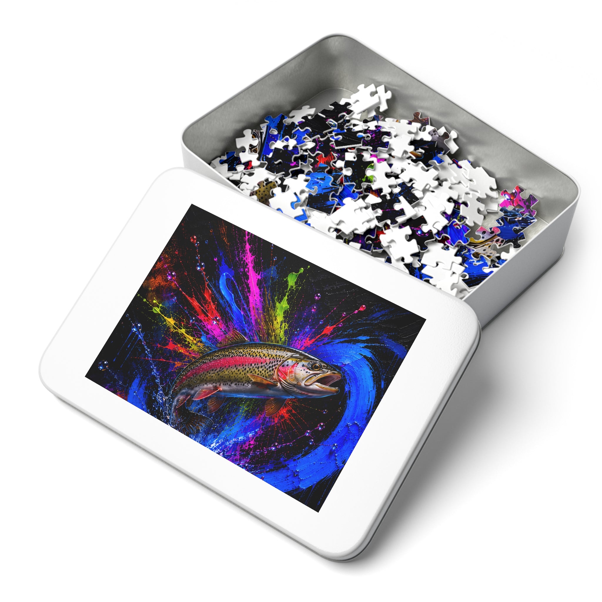 Rainbow Trout Jigsaw Puzzle | Trucha — Trout Series | Pescador Collection