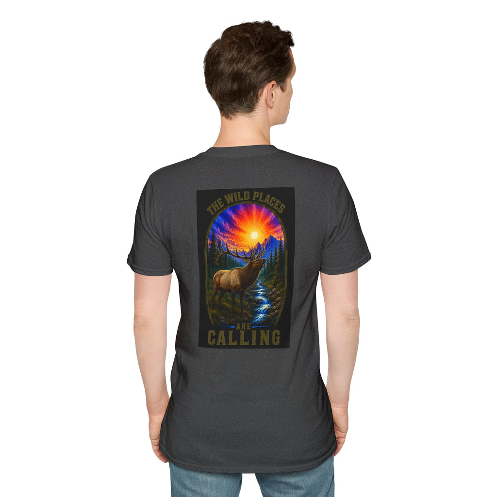 Wild Places Elk - T-Shirt