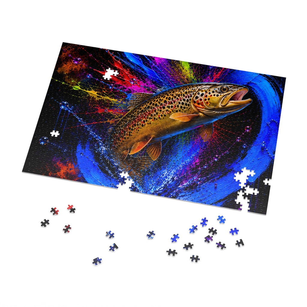 Brown Trout Jigsaw Puzzle | Trucha — Trout Series | Pescador Collection