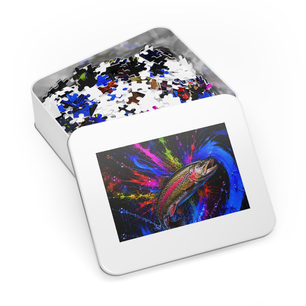 Rainbow Trout Jigsaw Puzzle | Trucha — Trout Series | Pescador Collection