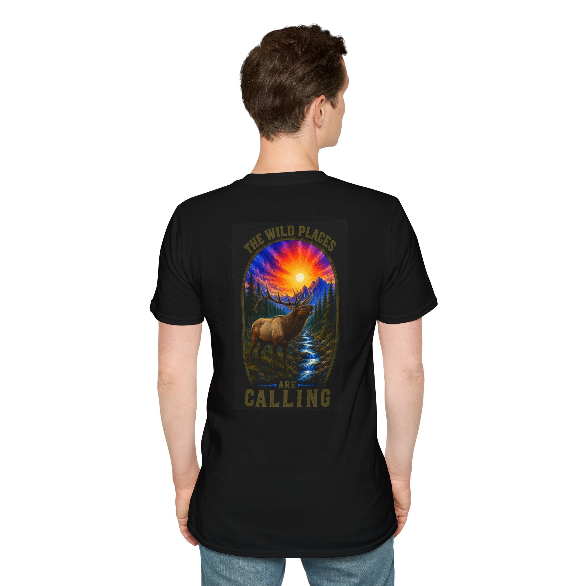 Wild Places Elk - T-Shirt