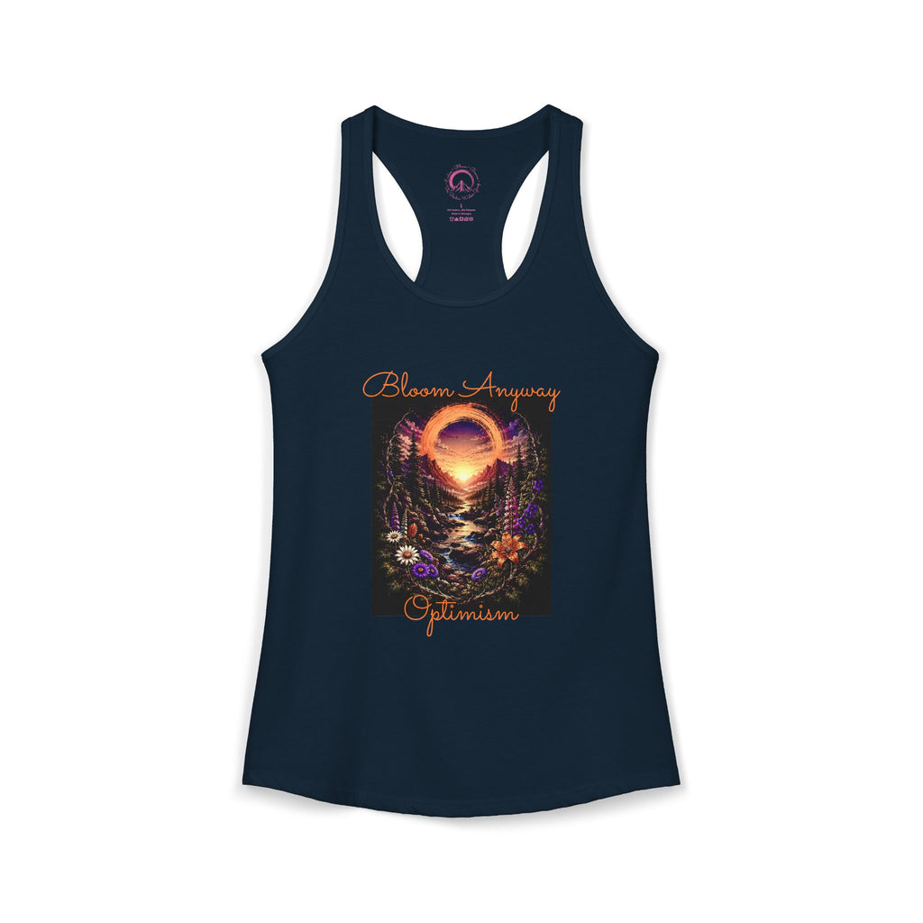 Optimism Racerback Tank | Nightshade | Wild Bloom