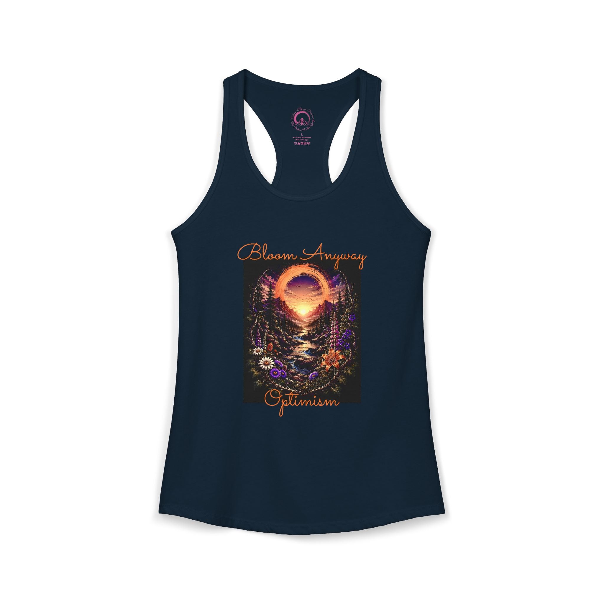 Optimism Racerback Tank | Nightshade | Wild Bloom