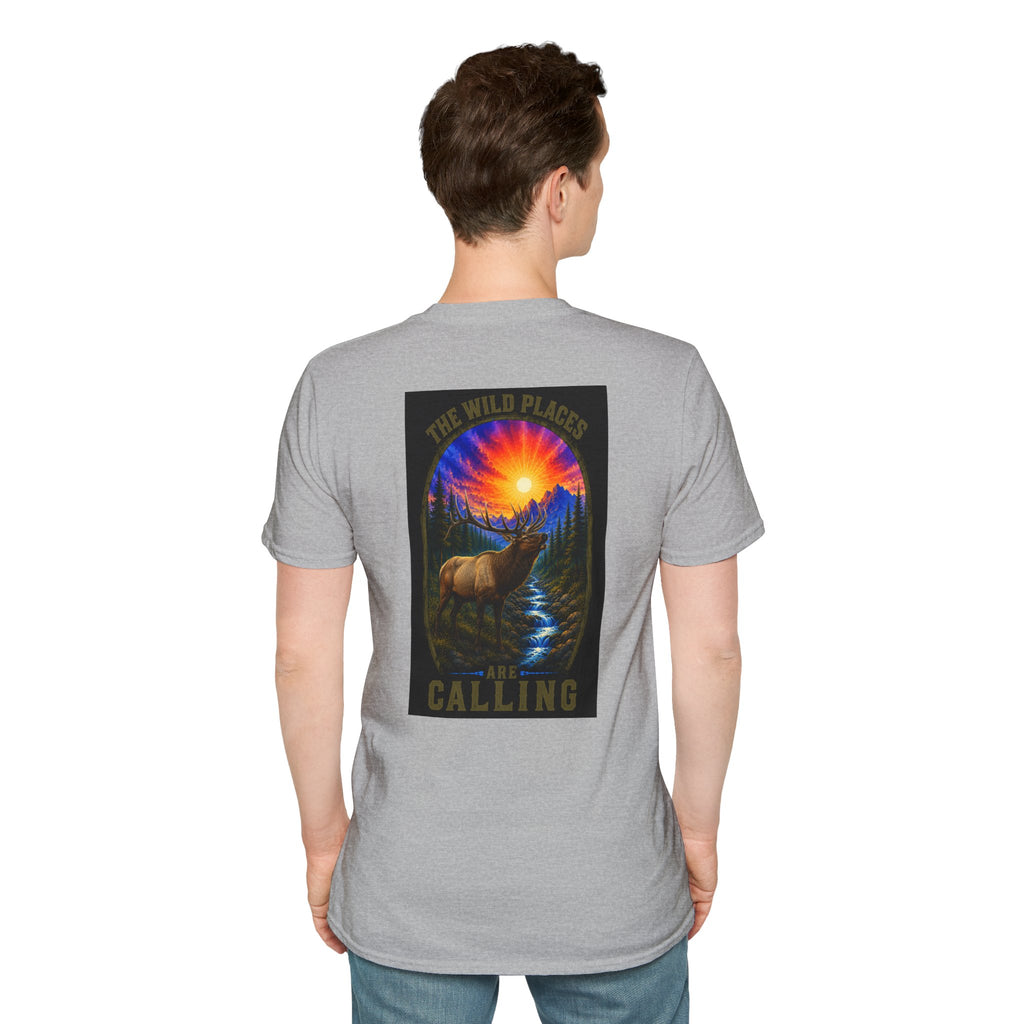 Wild Places Elk - T-Shirt