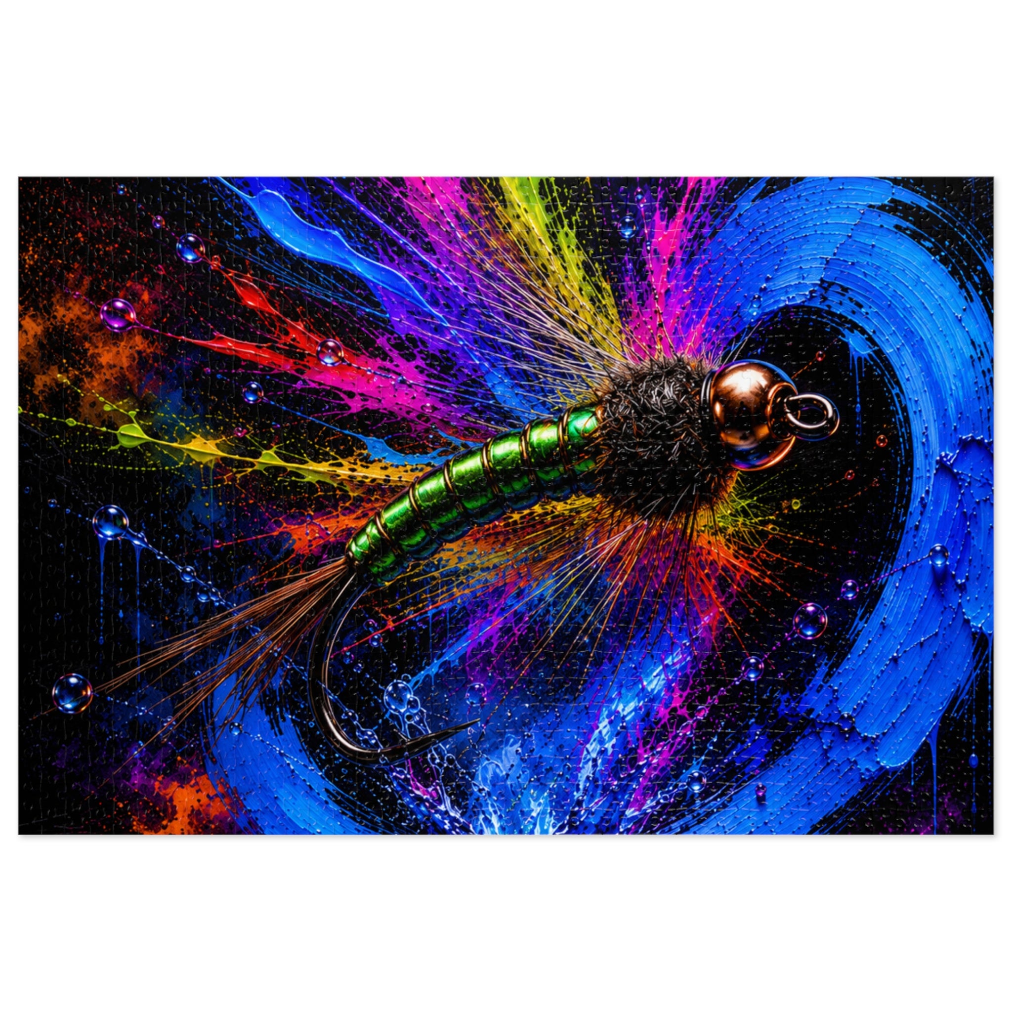 Copper John - Green Jigsaw Puzzle | Ninfa — Nymph | Pescador Collection