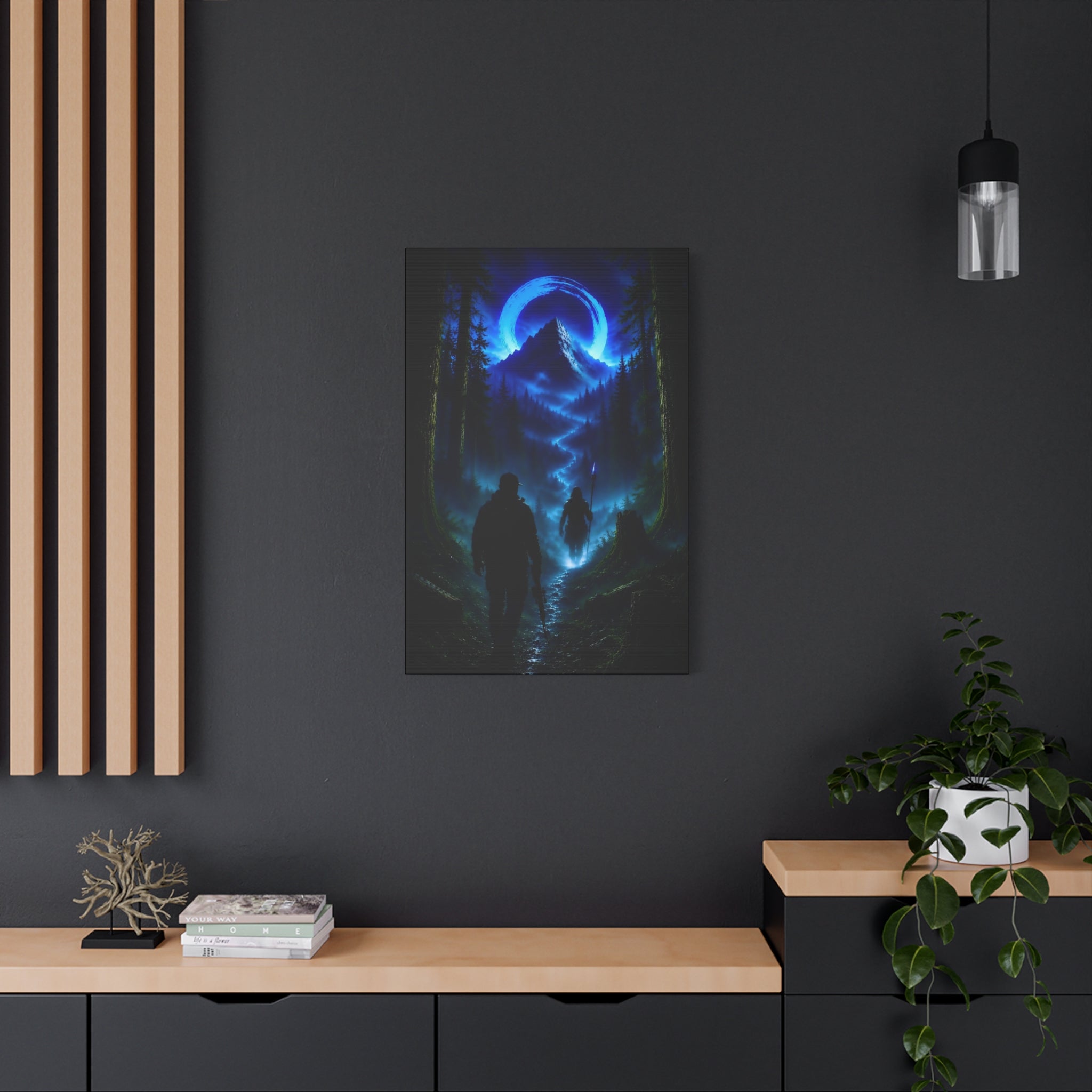 Out of the Darkness Canvas | Into the Light | The Journey