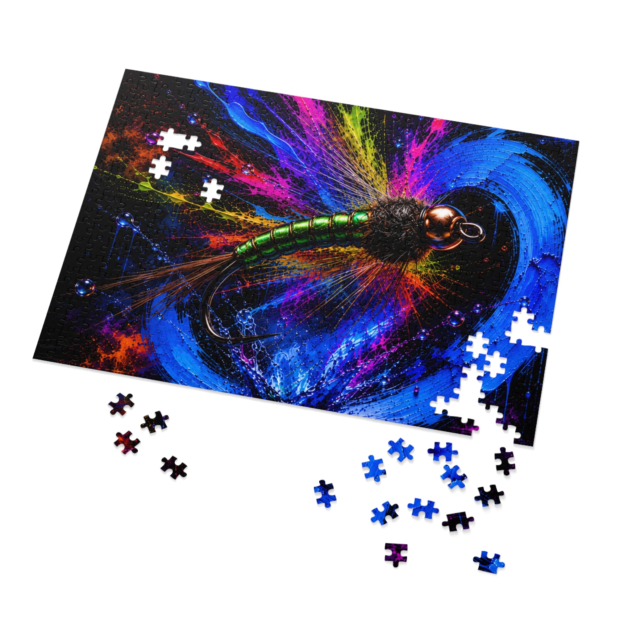 Copper John - Green Jigsaw Puzzle | Ninfa — Nymph | Pescador Collection